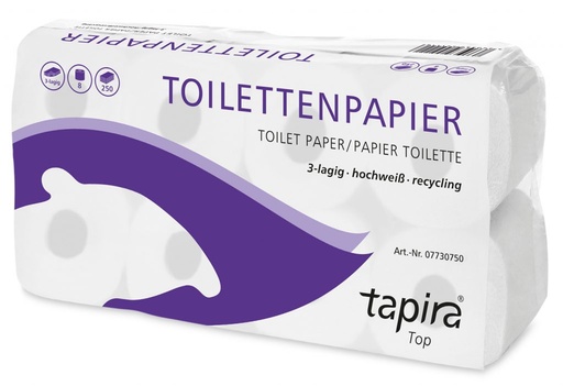 TAPIRA Top Toilettenpapier 3-lagig