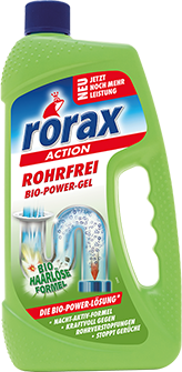 RORAX Rohrreiniger Bio-Power-Gel 1 Liter