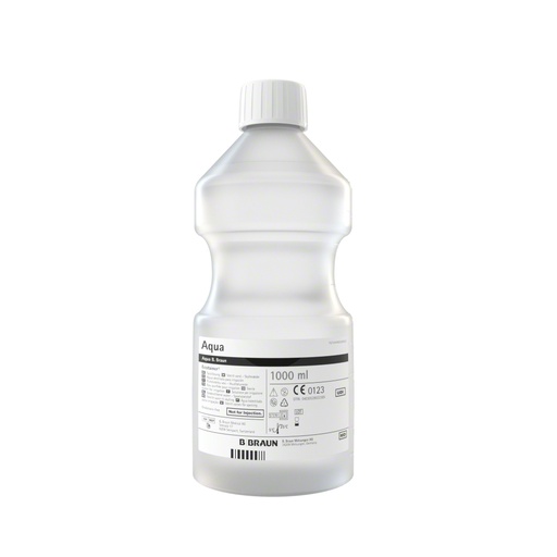 B. BRAUN Aqua Spüllösung ECOTAINER